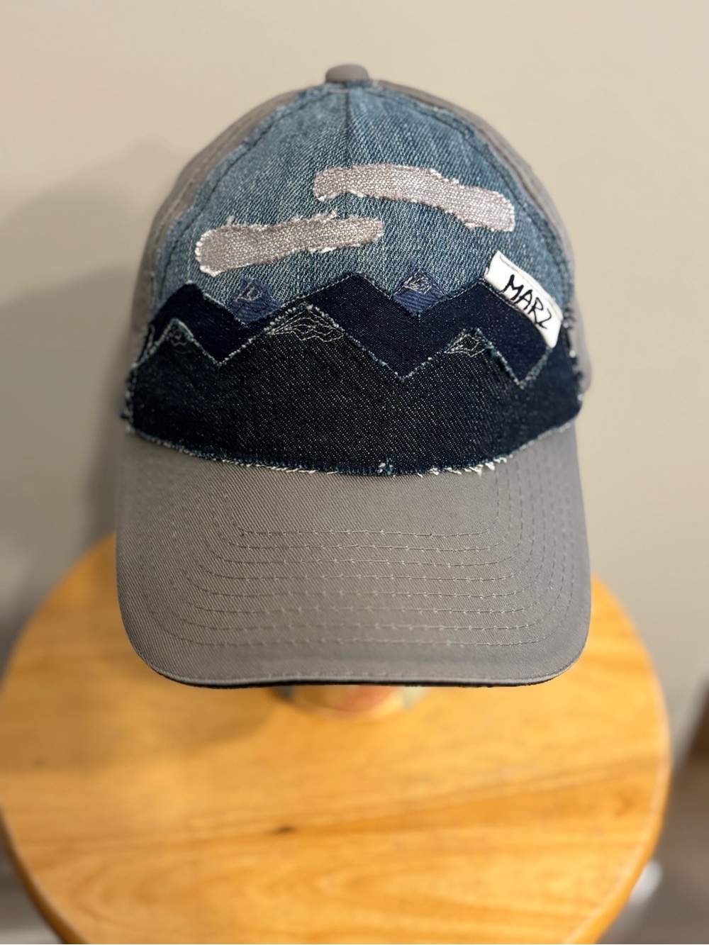 Abstract Art Hat - ball cap - Grey